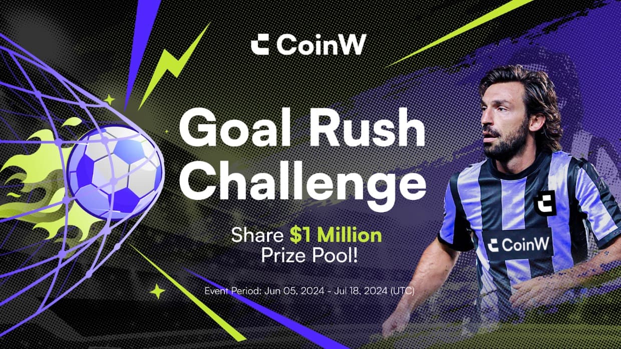 CoinW's Euro 2024 Goal Rush Challenge Draws 120,000 New Users and $120 Billion in Trading Volume