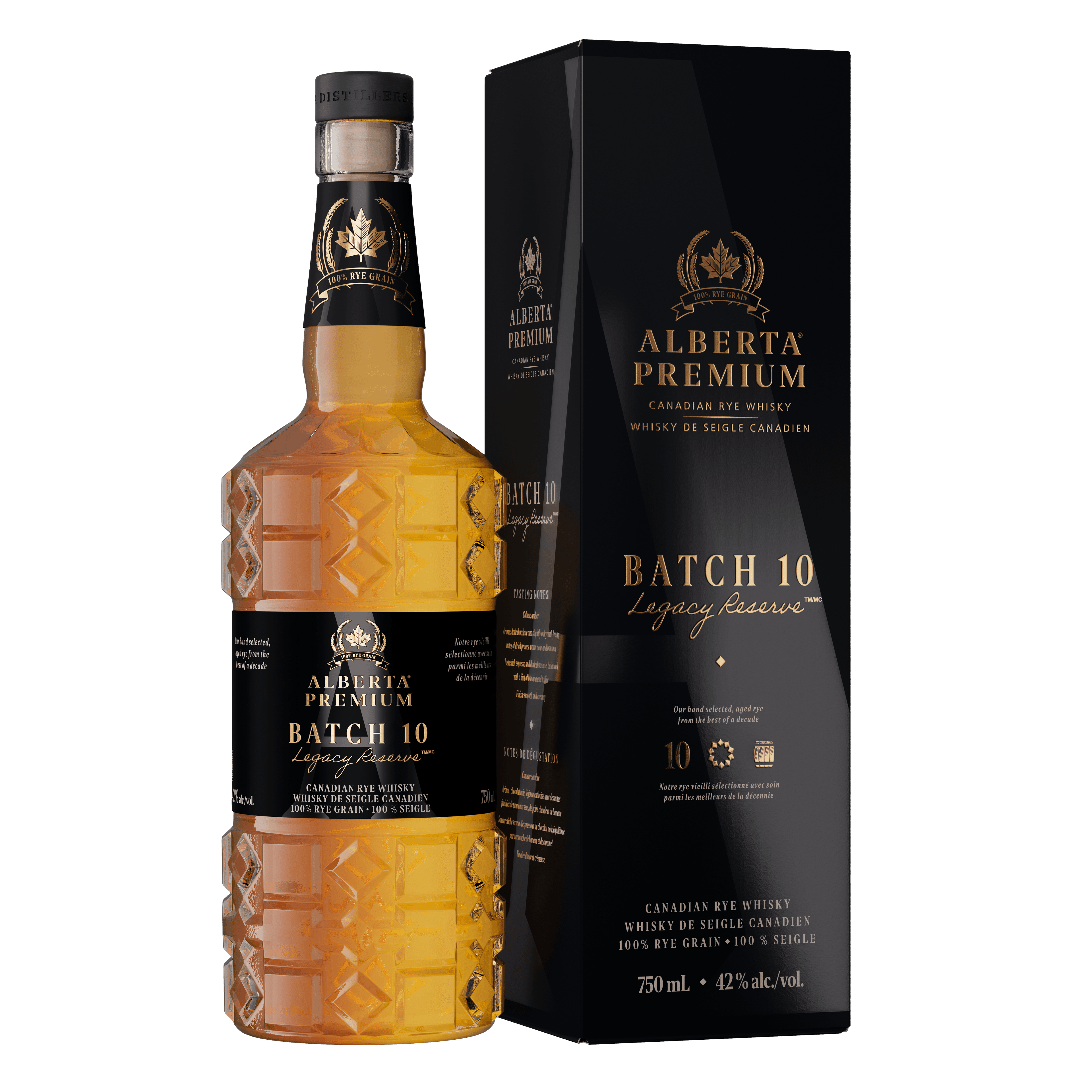 Alberta Distillers Unveils Prestigious Alberta Premium Batch 10 Legacy Reserve Whisky