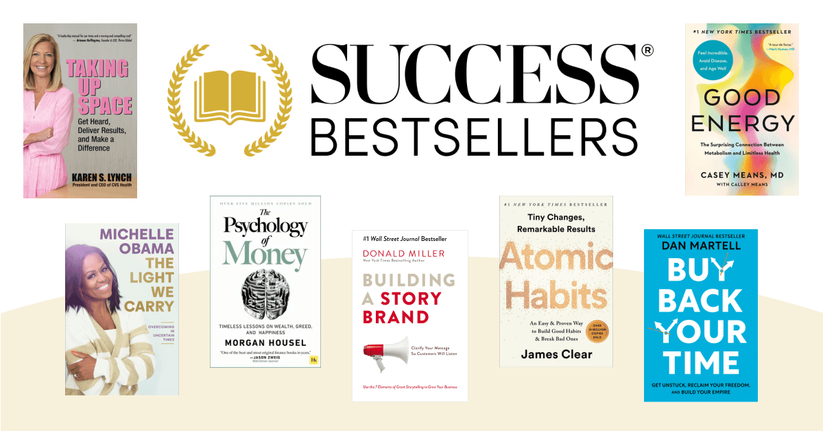 SUCCESS® Unveils Weekly Bestseller Lists: Shifting Trends in Personal and Professional Growth Literature