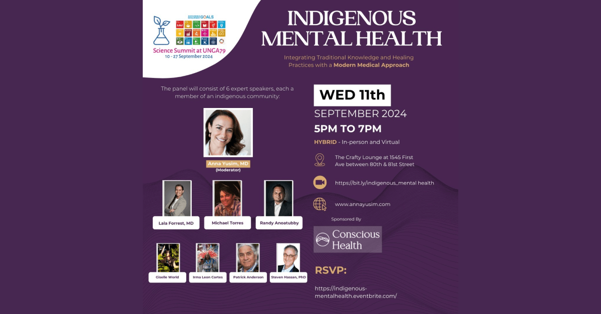 UN Science Summit to Address Integration of Indigenous and Modern Mental Health Approaches