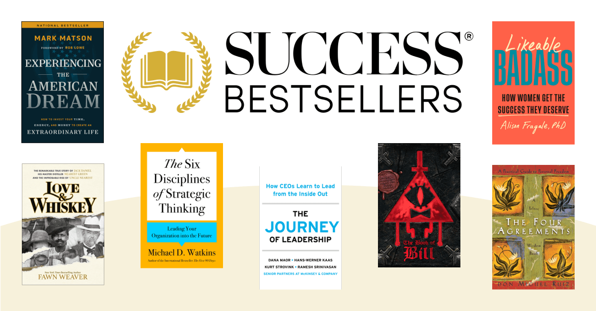 SUCCESS® Unveils Weekly Bestseller Lists Across Eight Categories