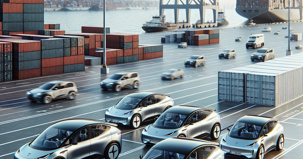 Chinese EV Exports Surge 100% Year-Over-Year in September