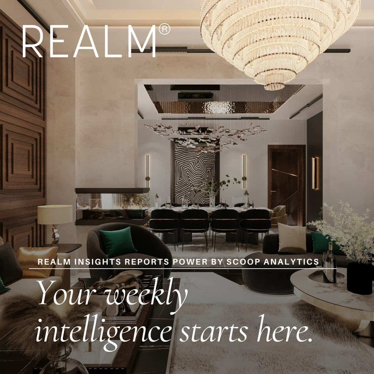 REALM Launches AI-Powered Monthly Intelligence Reports for Luxury Real Estate Advisors