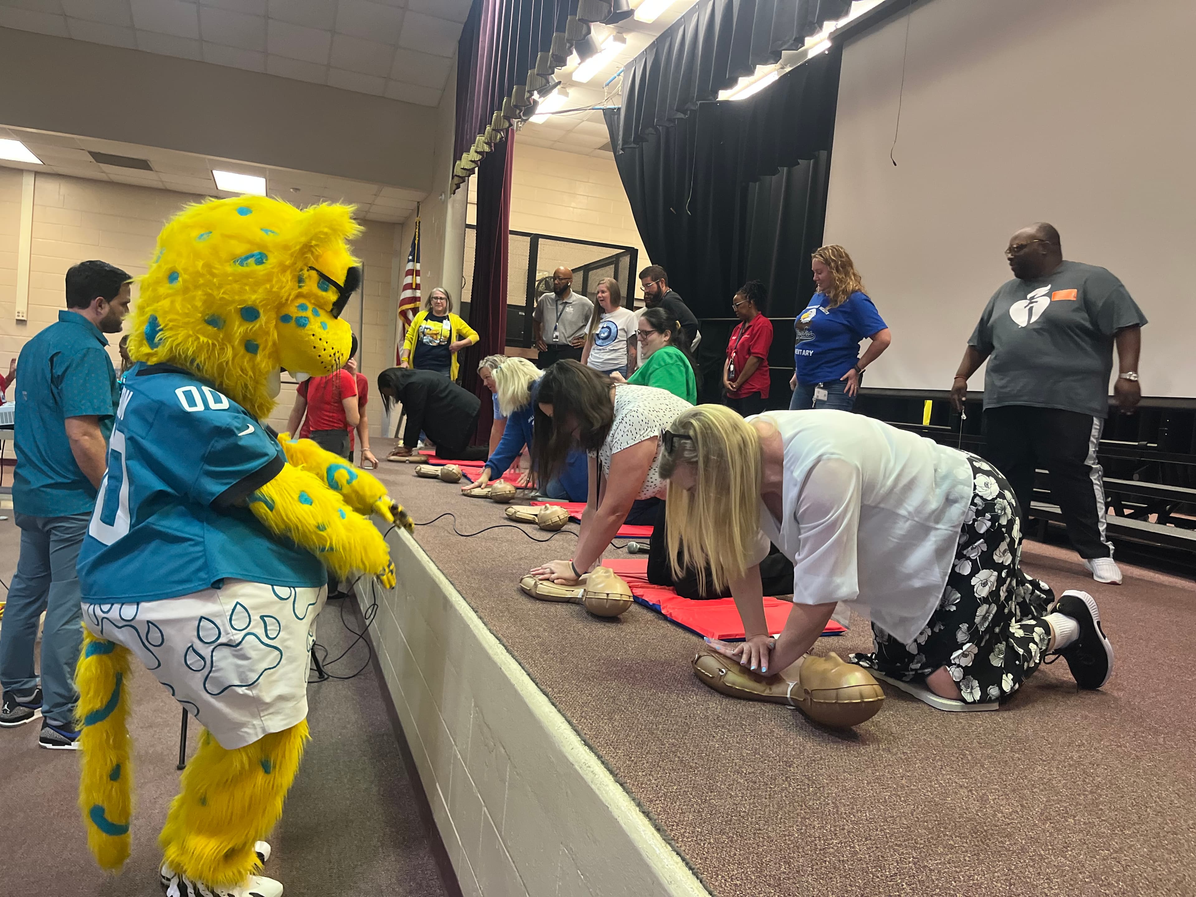 Jaguars Foundation Equips Duval County Schools with Life-Saving CPR Training
