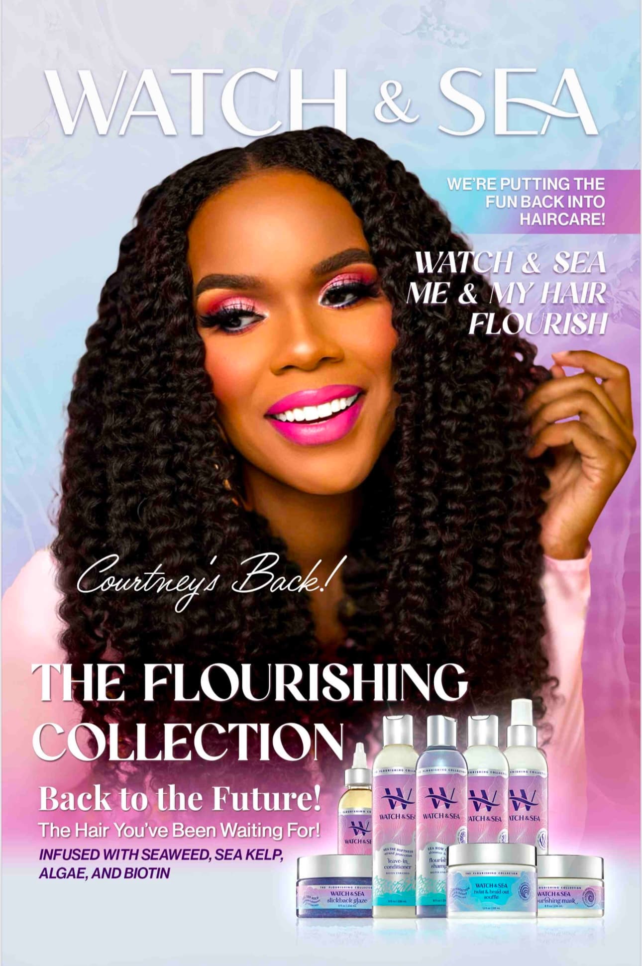 Watch & Sea Beauty Unveils Innovative Marine-Inspired Hair Care Line