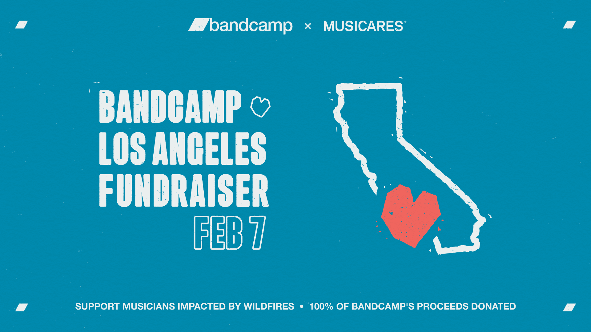 Bandcamp Rallies Music Community to Support Southern California Wildfire Relief