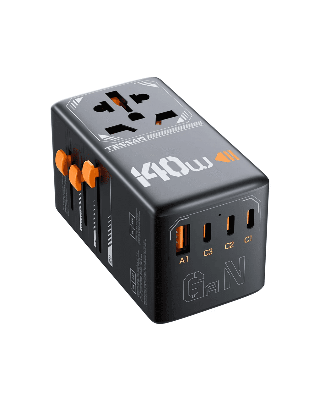 TESSAN Unveils 140W Universal Travel Adapter: A Game-Changer for Global Travelers