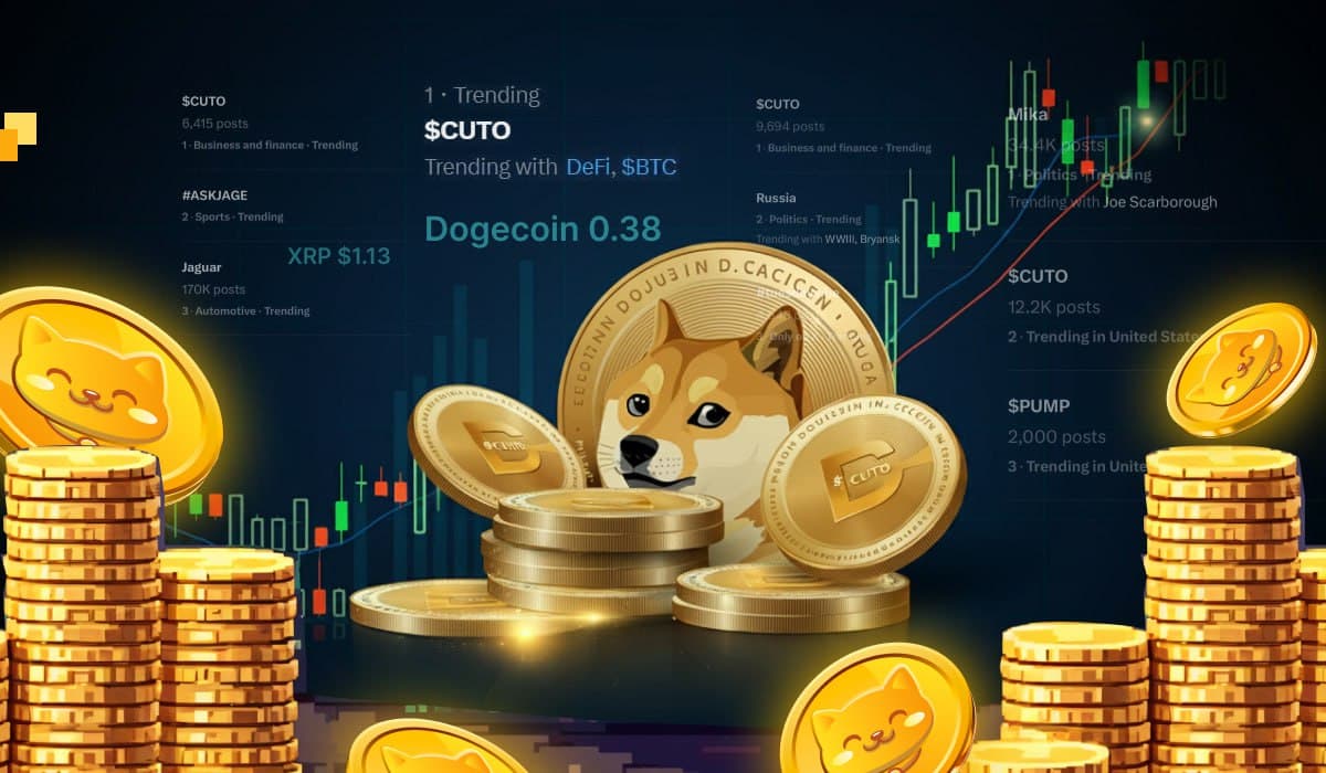Crypto Whales Signal Potential Breakthrough with Cutoshi, Challenging Dogecoin's Market Position
