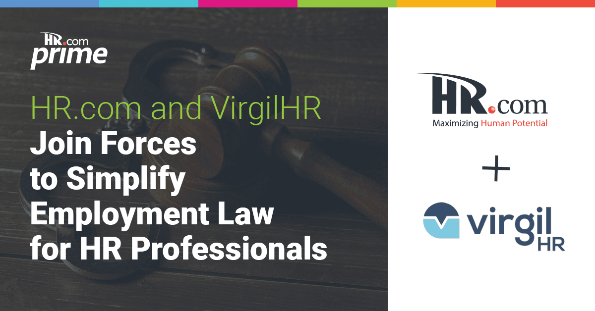 HR.com Partners with VirgilHR to Enhance Prime Memberships with Real-Time Compliance Technology