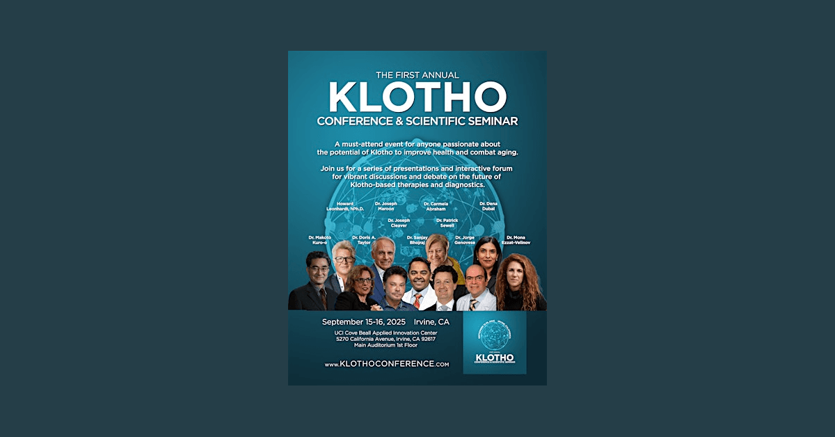 Global Experts Convene at Inaugural Klotho Conference to Advance Therapies for Healthy Aging