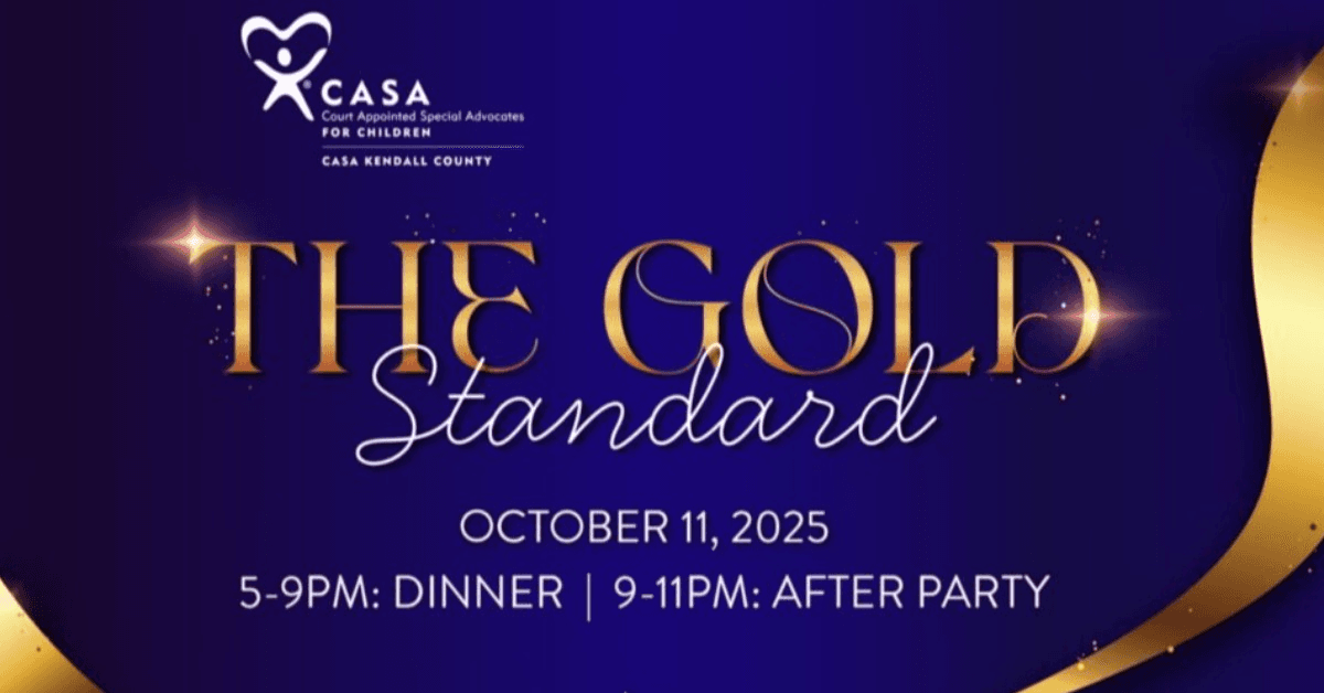 CASA Kendall County Gold Standard Gala Aims to Provide Voice for Children in Crisis