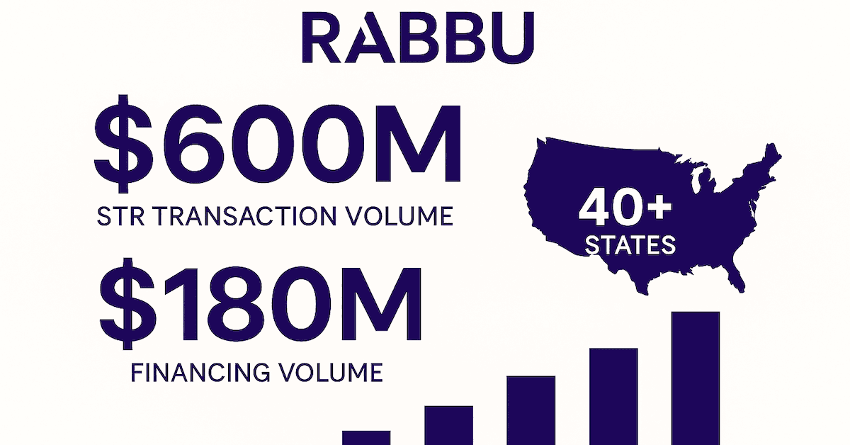 Rabbu Surpasses $600 Million in Short-Term Rental Transactions as Airbnb Investment Market Matures