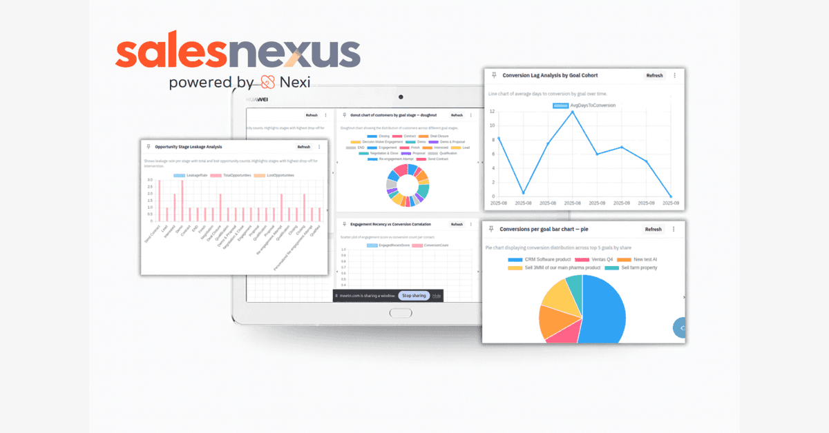 SalesNexus Launches AI-Powered CRM Platform for B2B Sales Teams