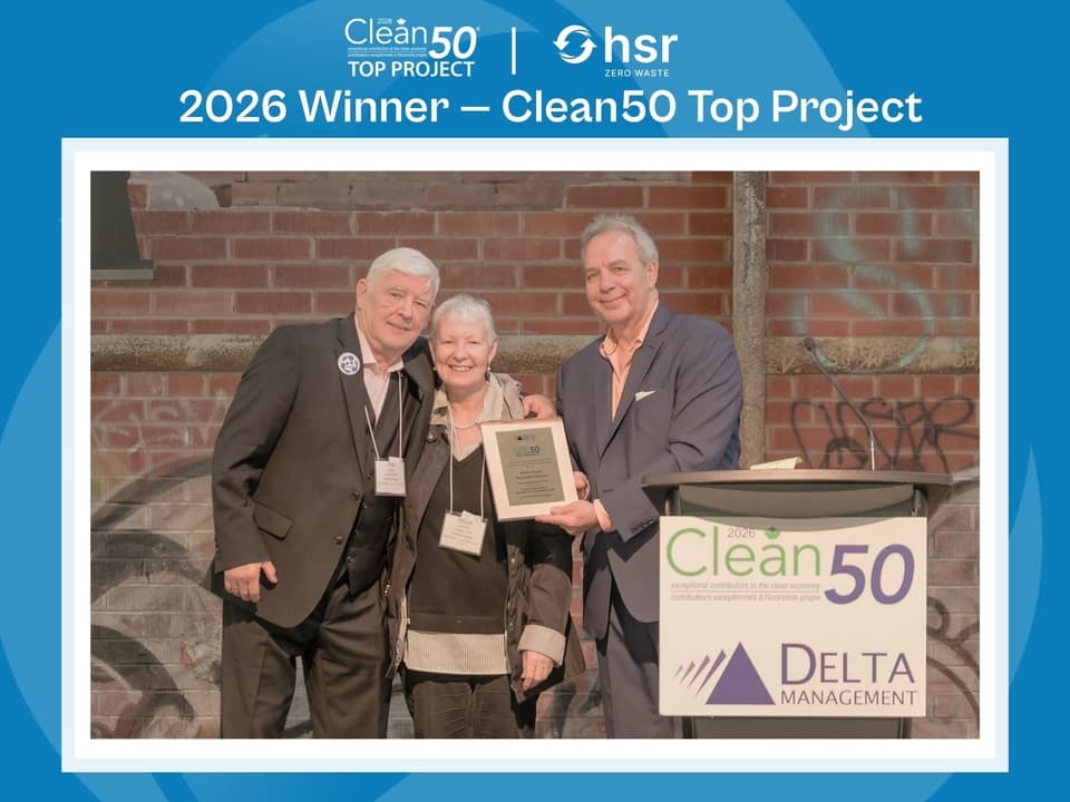 HSR Zero Waste Project Achieves National Recognition for Boosting Diversion Rates to 90 Percent