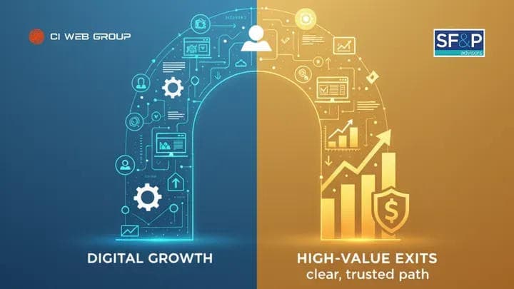 CI Web Group Partners with SF&P Advisors to Provide Contractors with Business Valuation and Exit Strategy Services