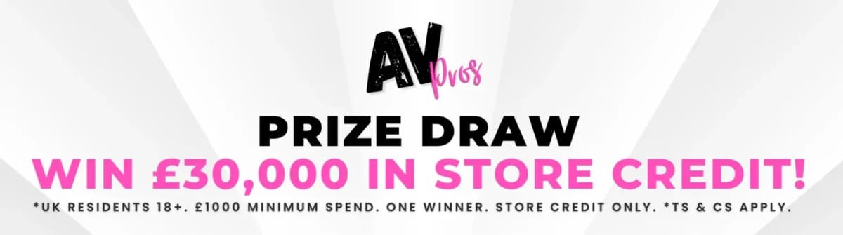 AV Pros Launches £30,000 Store Credit Prize Draw for UK Customers