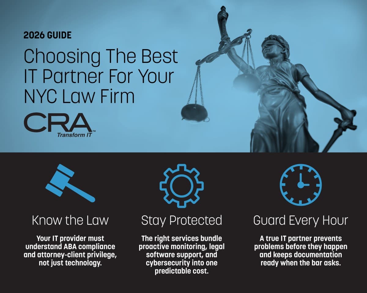 New Guide Helps NYC Law Firms Navigate Critical IT Partner Decisions Amid Rising Cyber Threats
