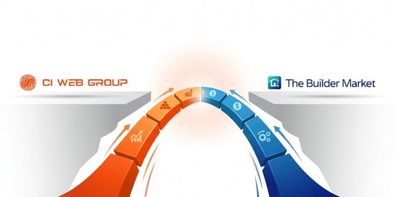 The Builder Market Partners with CI Web Group to Equip Contractors with Digital Marketing and AI Tools