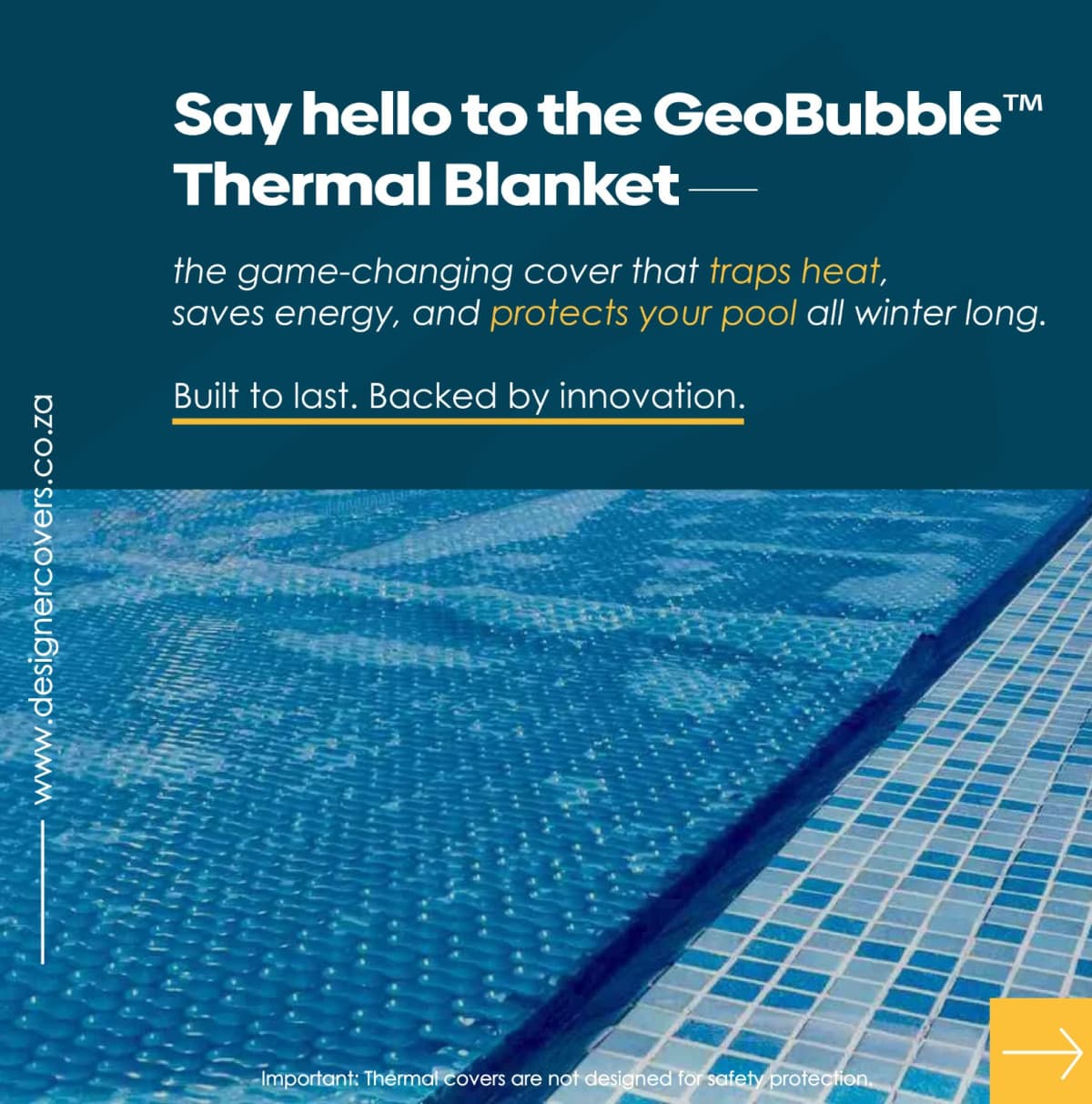 Designer Pool Covers Launches Winter Special on Thermal Pool Blankets to Promote Energy Efficiency