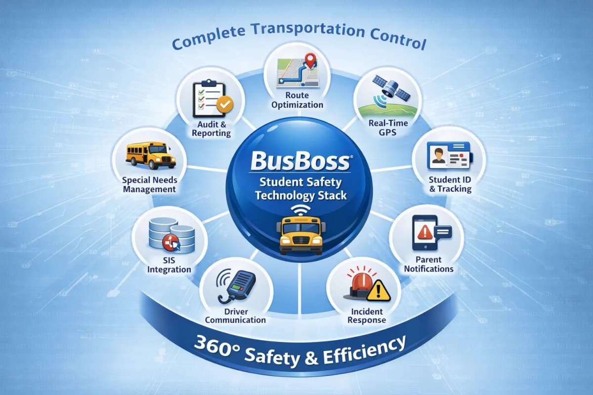 BusBoss Launches Comprehensive Student Safety Technology Stack for School Transportation