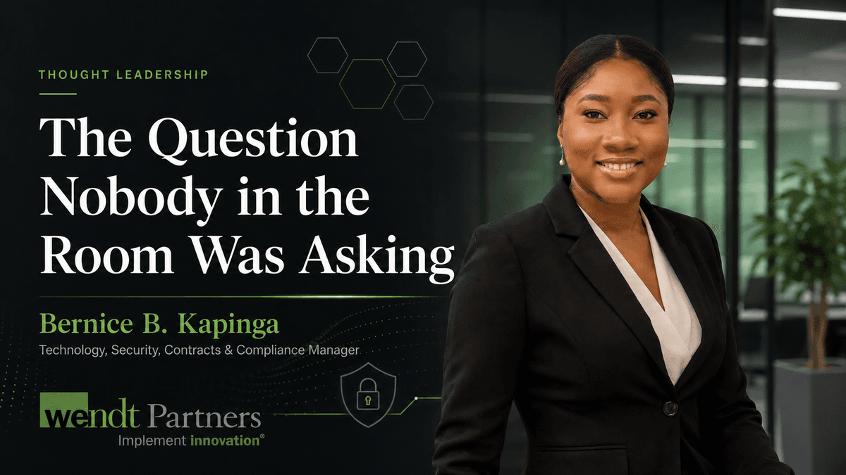 Wendt Partners' Bernice Kapinga to Address Legal Careers Workshop Amid Security Milestone