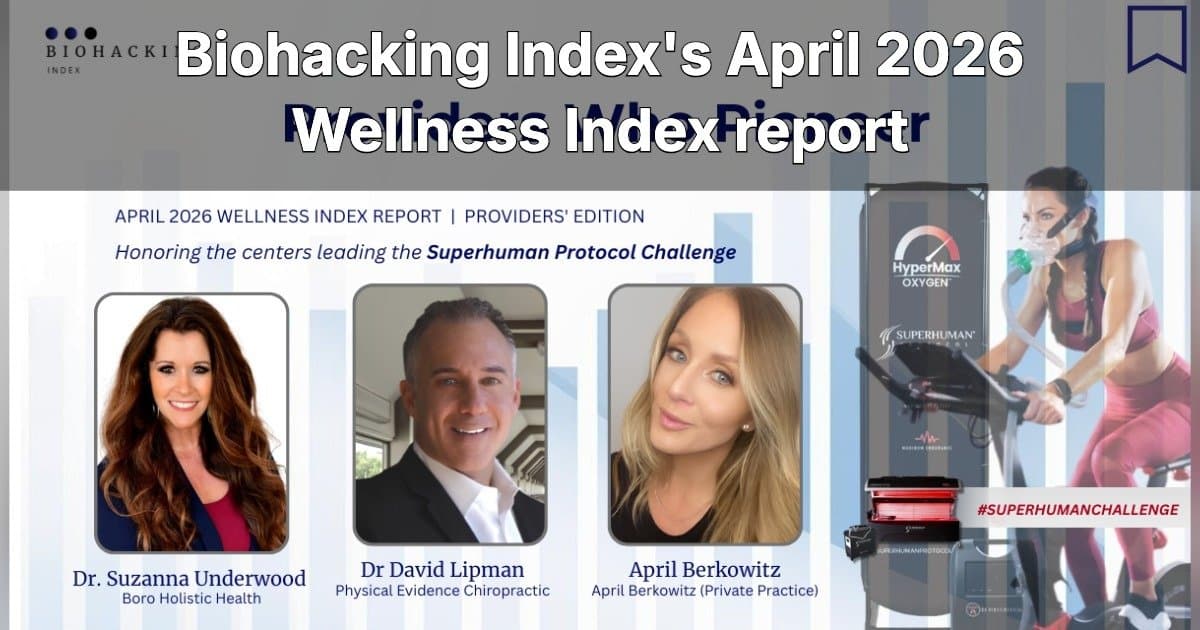 Wellness Index Report Reveals Shift from Seasonal Weight Loss to Cellular Health Optimization