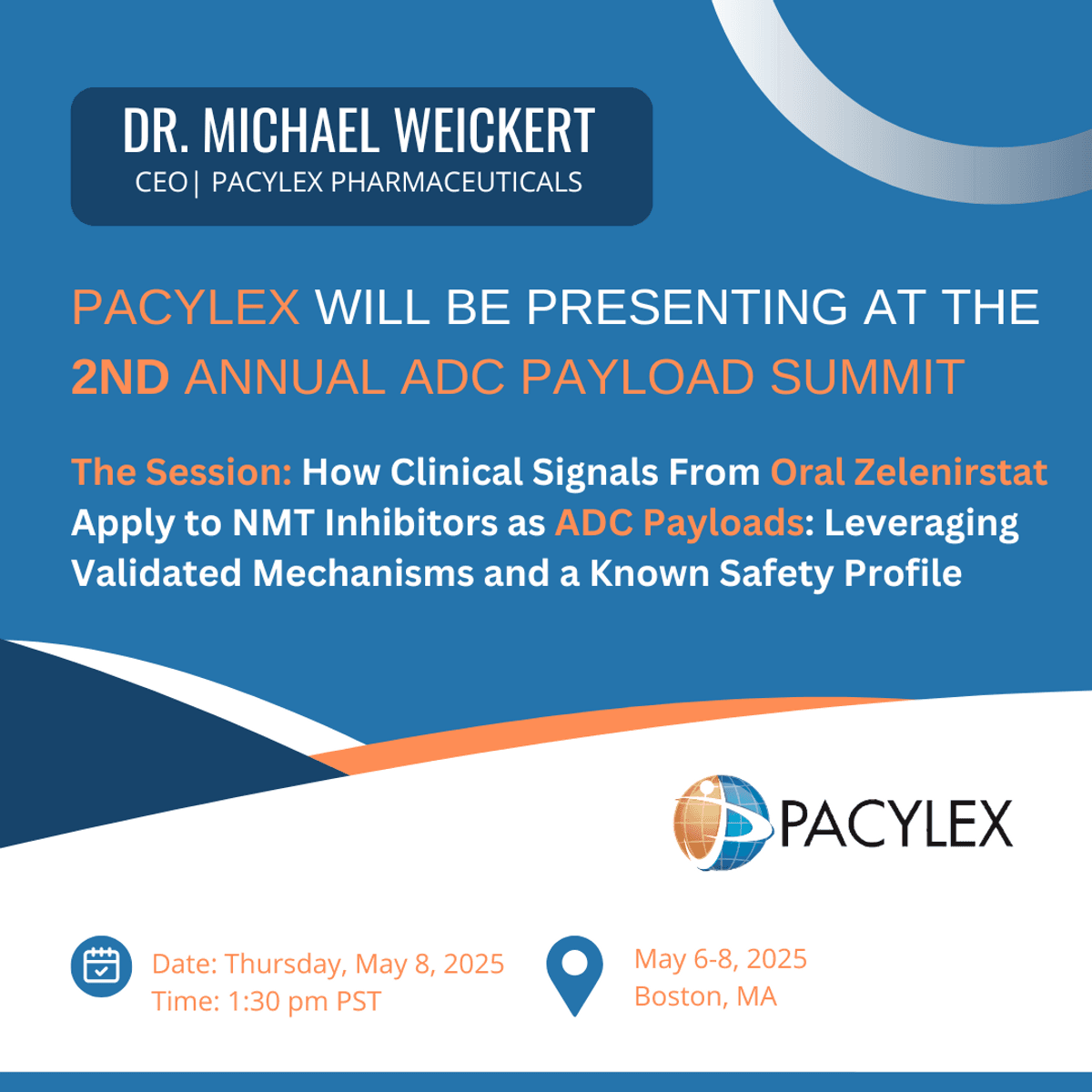 Pacylex Pharmaceuticals Explores N-myristoyltransferase Inhibitors as Potential Cancer Treatment Payloads