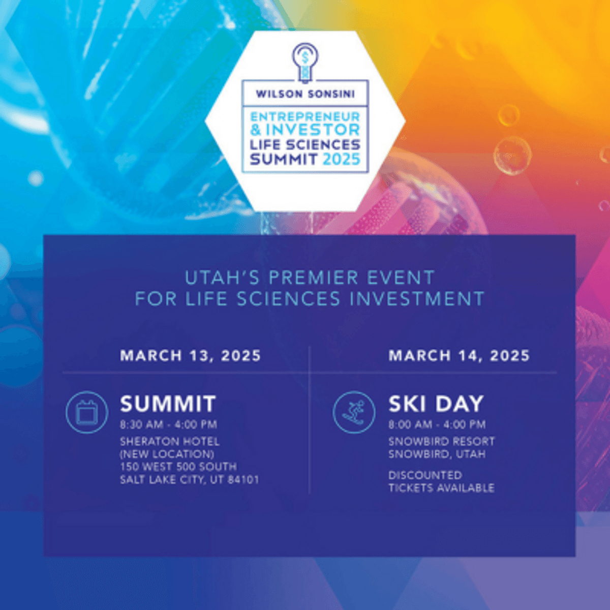BioUtah's Life Sciences Summit to Spotlight Entrepreneurship and Investment Strategies