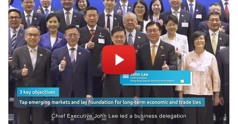 Hong Kong Delegation Secures 96 Agreements with Central Asia, Bolstering Belt and Road Ties