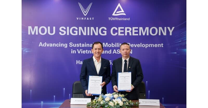 VinFast Partners with TÜV Rheinland to Boost Vehicle Testing and Global Integration