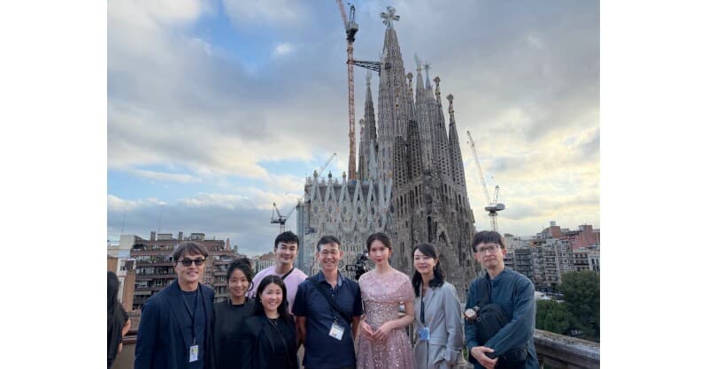 TVBS Exclusively Covers Sagrada Família Historic Ceremony, Showcasing Taiwan's Media and Tech Prowess