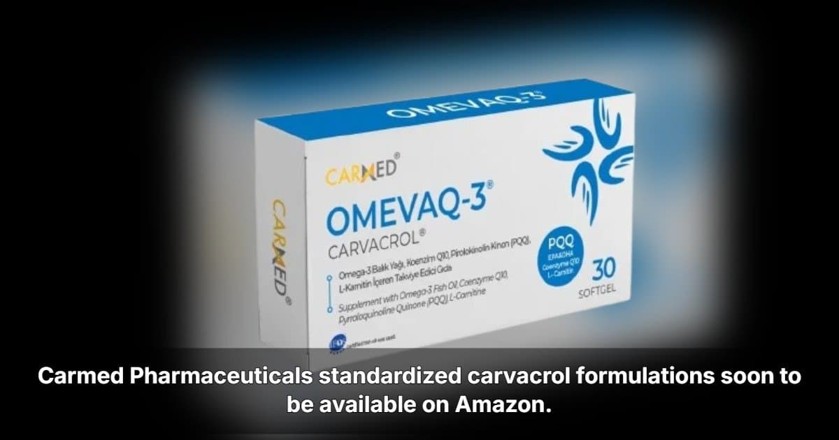 Carmed Pharmaceuticals Expands U.S. Distribution Through Amazon Launch of Research-Based Botanical Formulations