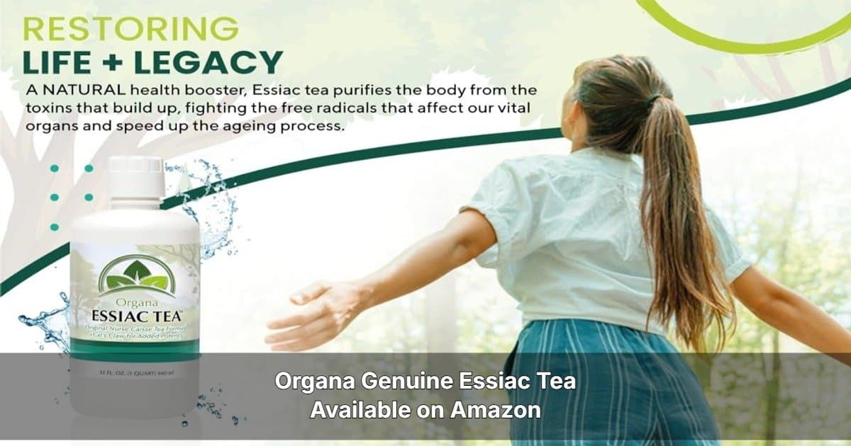 ORGANA Essiac Tea Receives Strong Customer Reviews on Amazon for Traditional Herbal Quality