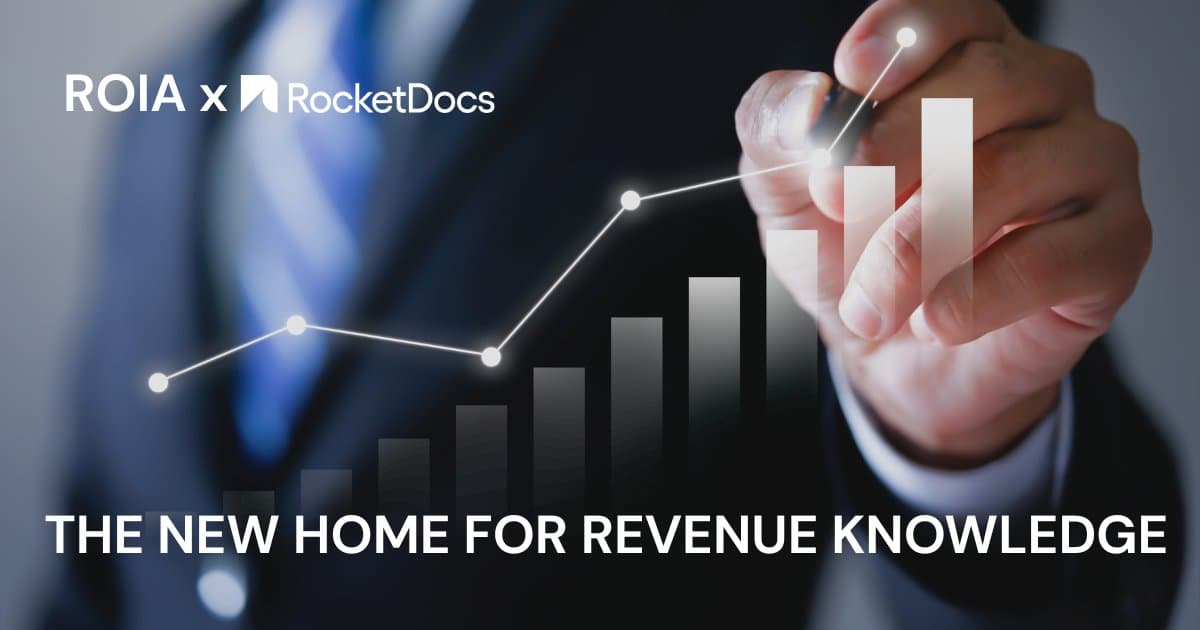RocketDocs Joins ROIA as Founding Member, Launching First Independent Association for Revenue Knowledge Professionals