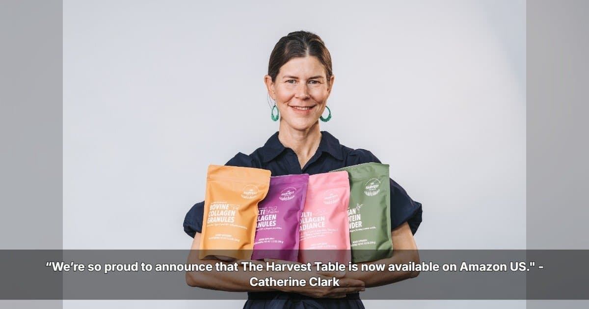 South African Wellness Brand The Harvest Table Launches Full Product Line on Amazon US