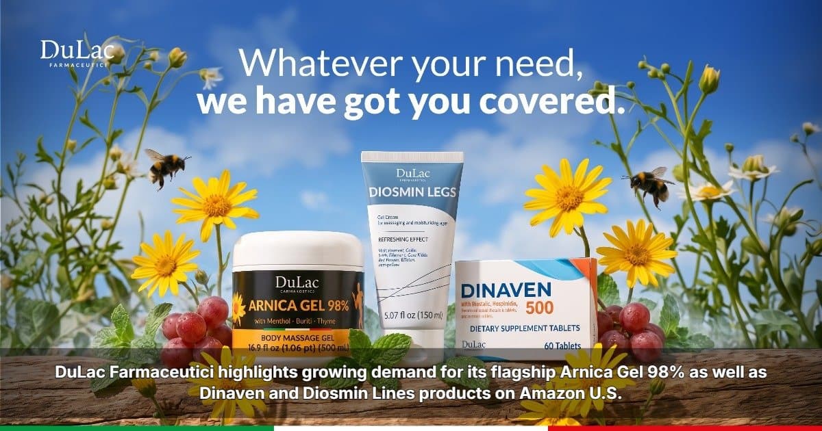 DuLac Farmaceutici Sees Strong Amazon Demand as It Prepares for Broader U.S. Market Expansion