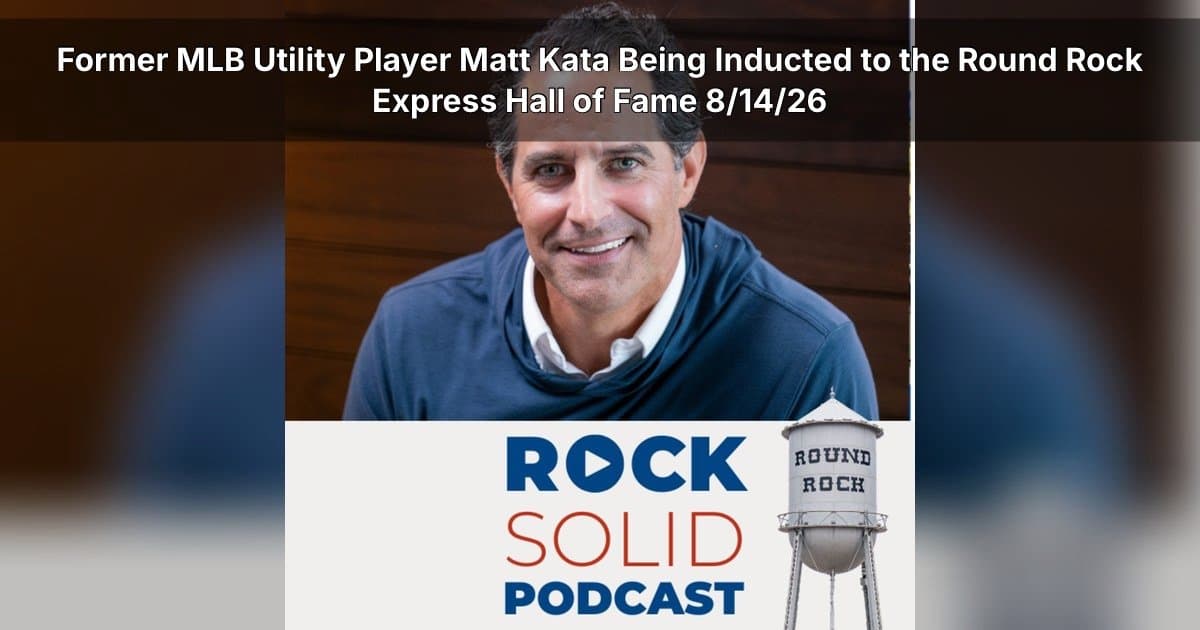 Former MLB Utility Player Matt Kata Brings Baseball Lessons to Banking and Youth Coaching in New Podcast Episode