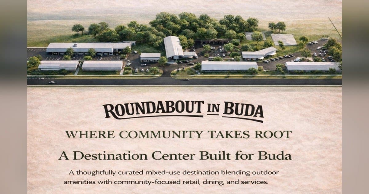 The Roundabout in Buda Celebrates Construction Milestone with Community Ground Breaking Ceremony