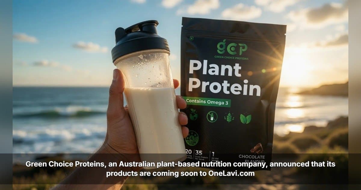 Green Choice Proteins to Launch Australian Plant Protein Powders in U.S. via OneLavi