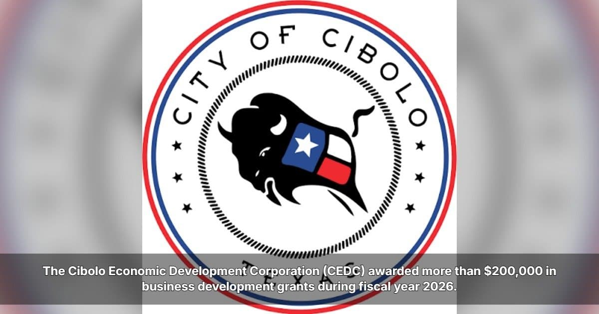 Cibolo EDC Awards Over $200,000 in First Year of EDGE Grants, Consolidates Program for FY2027