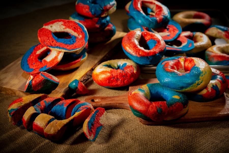 Goldbergs Fine Foods Celebrates Fourth of July with Patriotic Bagels