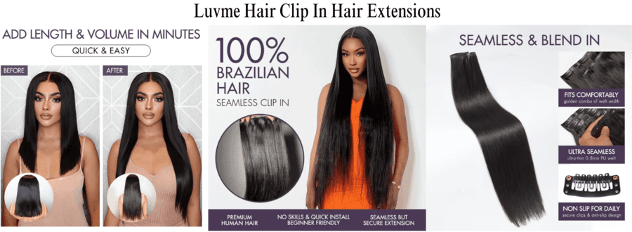Luvme Hair Introduces Effortless Transformations with Clip In Hair Extensions