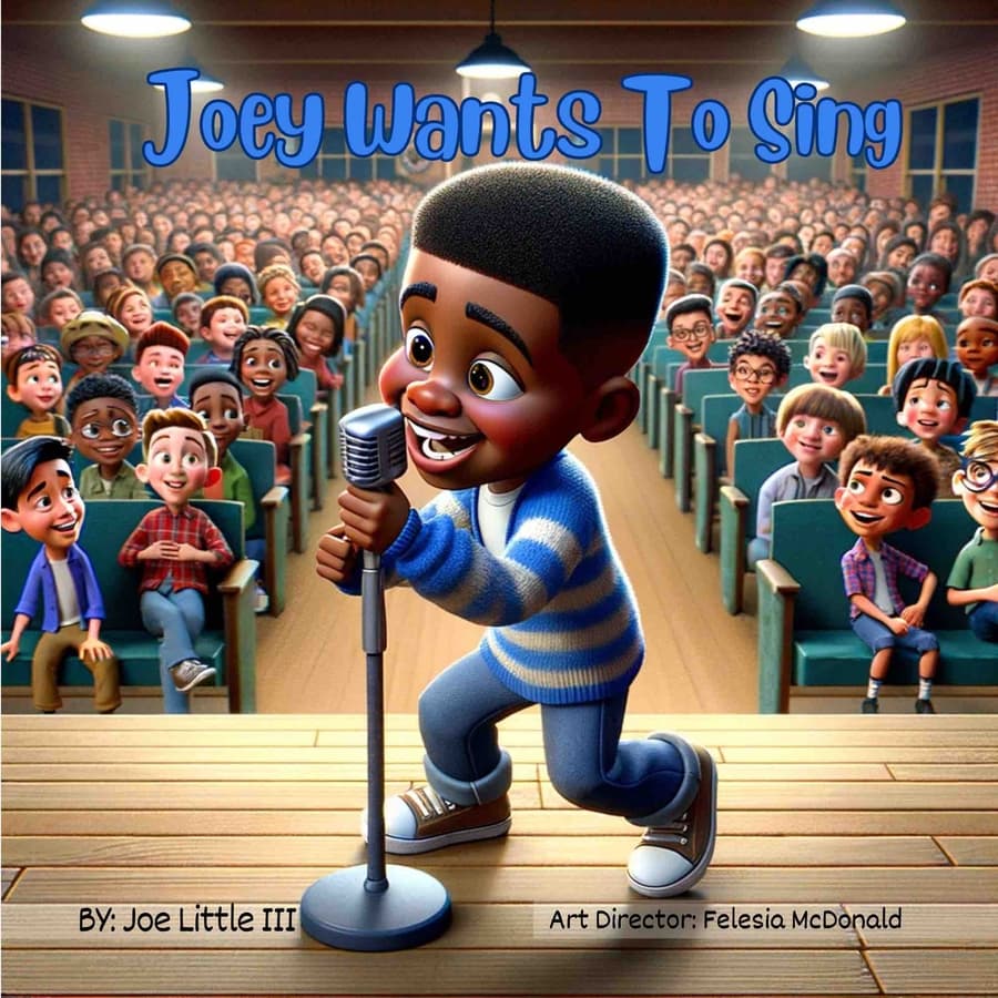 Joe Little III of RnB Group 'Rude Boys' Releases Debut Children's Book 'Joey Wants to Sing'