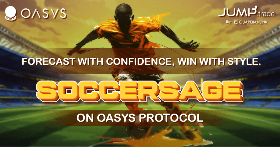 Jump.trade to Launch SoccerSage on Oasys Blockchain, Revolutionizing Web3 Analysis and Forecast Market