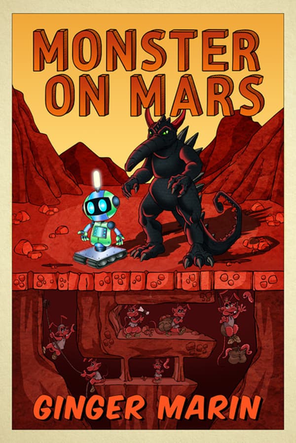 Bestselling Author Ginger Marin Releases Free Children's Sci-Fi Ebook 'Monster on Mars'