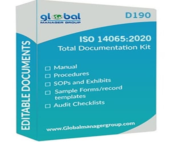 Global Manager Group Launches ISO 14065 Documents Kit for GHG Validation and Verification
