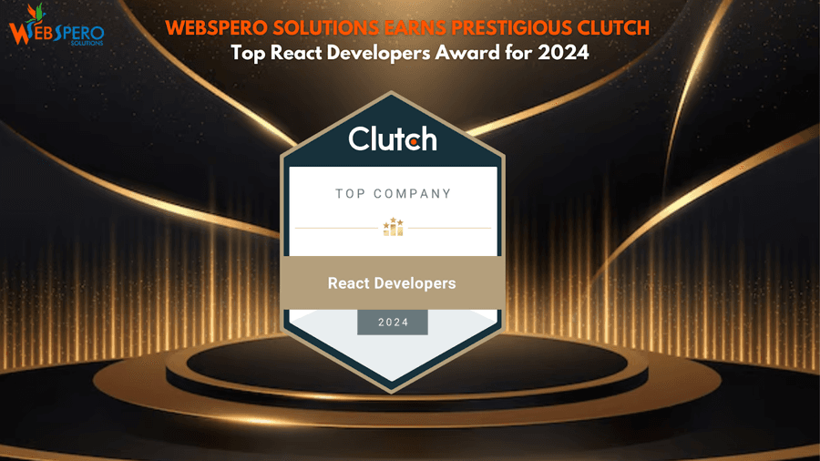 WebSpero Solutions Awarded Clutch Top React Developers for 2024