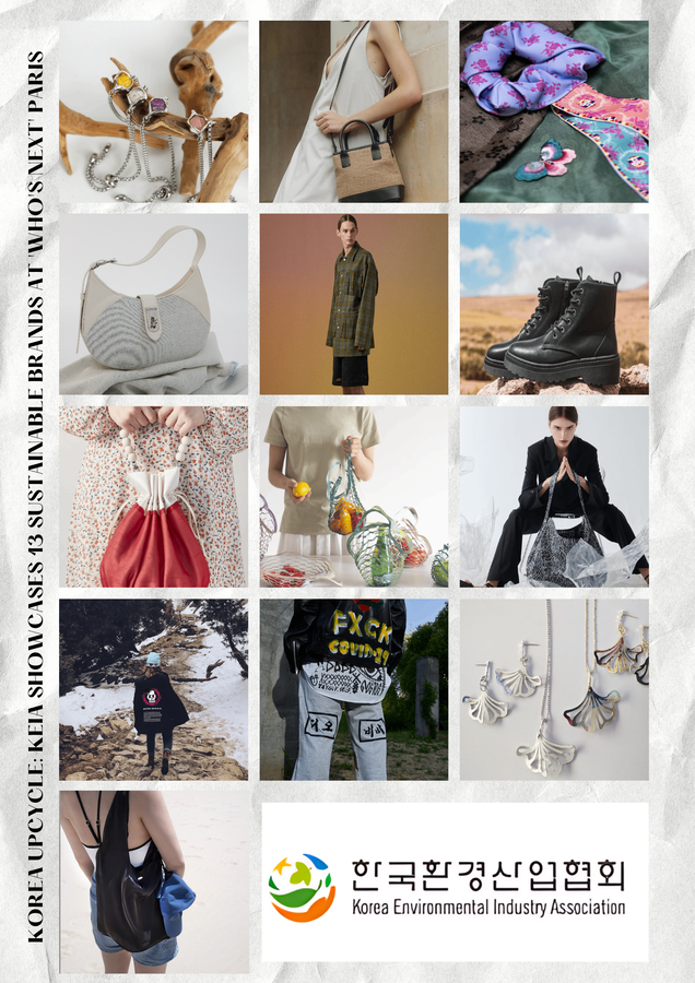 Korea Upcycle: KEIA Unveils 13 Sustainable Brands at Paris 'Who's Next' Exhibition