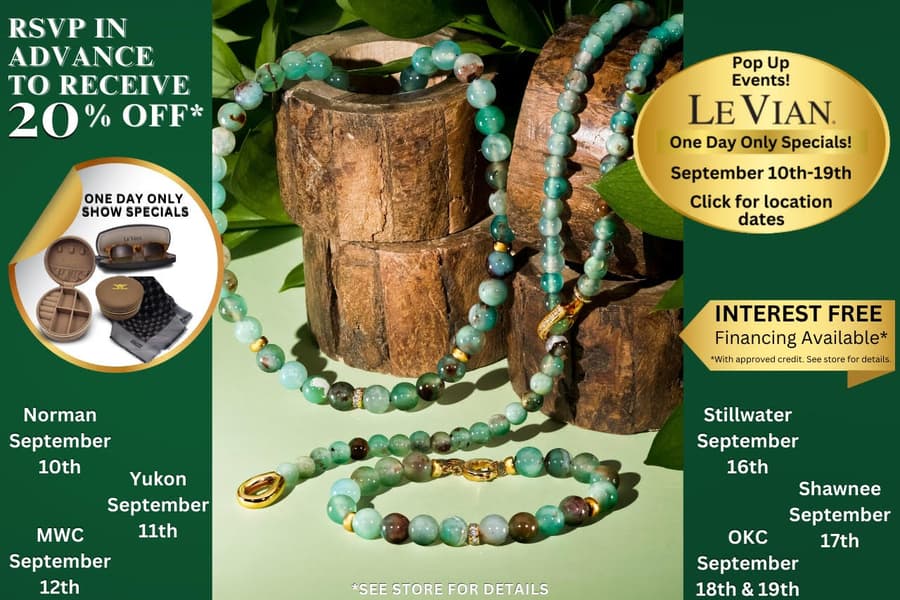 Huntington Fine Jewelers Hosts Exclusive Le Vian Trunk Show Across Oklahoma Locations