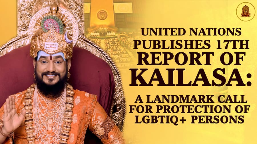 KAILASA's UN Report Calls for Global Action on LGBTIQ+ Rights